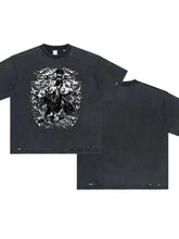 Men's Graphic Round Neck Half Sleeve T-Shirt Mens Tops