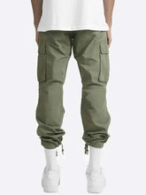 Men's Full Size Drawstring Pants with Cargo Pockets Plus Size Woman Sweatpants