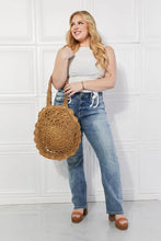 Justin Taylor Brunch Time Straw Rattan Handbag Handbags