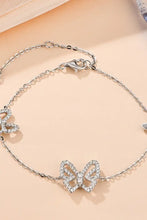 Moissanite Butterfly Shape Bracelet Necklaces
