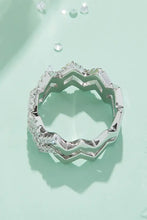 Adored Moissanite Zigzag Stacking Rings Rings