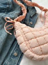 Bubble Texture Ruched Strap Quilted Shoulder Bag Shoulder Bags