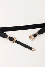 Double Buckle Elastic Belt Belts