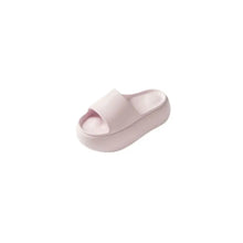 Open Toe Platform Slippers Blush Pink Woman Slippers