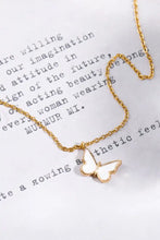 Butterfly Pendant Copper 14K Gold-Plated Necklace Necklaces