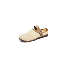 Round Toe Flats Loafers Beige Woman Loafers