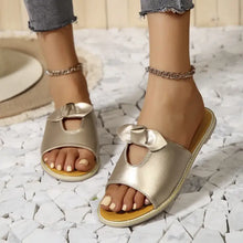 Casual Open Toe Cutout Detail Sandals Woman Slippers