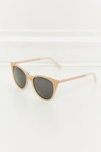 Cat Eye Sunglasses with Acetate Frame and Polarized UV400 Lenses Mocha One Size