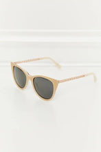 Cat Eye Sunglasses with Acetate Frame and Polarized UV400 Lenses Mocha One Size Sunglasses
