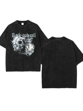 Men's Graphic Round Neck Half Sleeve T-Shirt Mens Tops