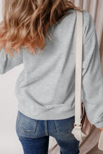 Ghost Round Neck Long Sleeve Sweatshirt Woman Sweatshirts