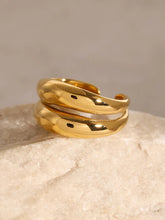 Stainless Steel Double-Layered Ring