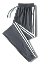 Men's Plus Size Side Striped Pants