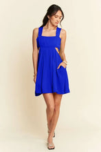 Davi & Dani Washed Satin Cutout Skirt Bandeau Mini Dress
