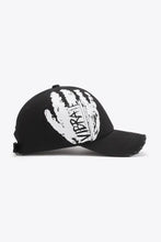 VIBRA Graphic Distressed Adjustable Baseball Cap Hats