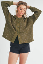 Aemi + Co Floral Button Up Hooded Jacket Woman Outerwear