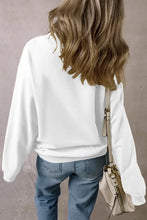 GAME DAY Football Round Neck Long Sleeve Sweatshirt Woman Sweatshirts