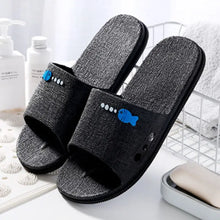 Open Toe Flats Slippers Black Woman Slippers