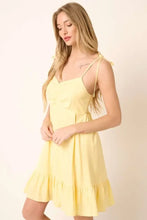 Mittoshop Ruched Detail Spaghetti Tie Mini Dress Casual Dresses