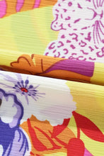 Cheetah Plant Print Shirred Button V Neck Maxi Dress Woman Maxi Dress