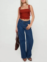 Square Neck Wide Strap Tank Tanks & Camis