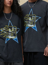 Men's Graphic Round Neck Half Sleeve T-Shirt