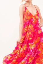 And The Why Floral Tiered Maxi Cami Dress with Pockets Woman Casual Dress