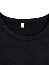 Men's Full Size Classic Fitted Crew Neck T-Shirt Plus Size