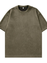 Men's Round Neck Half Sleeve T-Shirt Olive