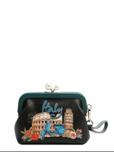 Chelsea Pearl Kiss-Lock Coin Purse Italy-Themed Accessory