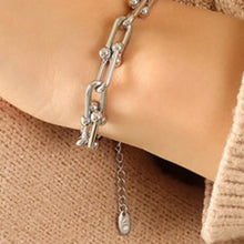 Chunky Chain Titanium Steel Bracelet Necklaces