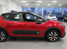 Red 2019 Citroen C3 1.2 PureTech Feel Hatchback with Reliable Petrol Engine