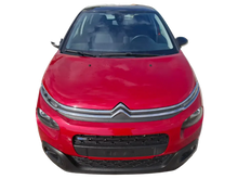 Red Citroën C4 Cactus with black roof showcasing puretech feel petrol engine, perfect choice