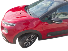 Red Citroën C3 Aircross with black roof and wheel arch trim, perfect choice with PureTech feel petrol engine