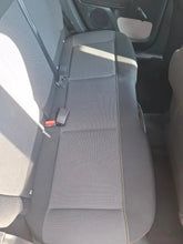 Citroen C3 PureTech Feel grey fabric back seat with black trim and yellow stitching