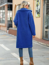 Collared Neck Button Down Coat Woman Outerwear