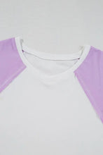 Color Block Oversized Cotton T-Shirt for Women Woman T Shirts