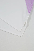 Color Block Oversized Cotton T-Shirt for Women Woman T Shirts