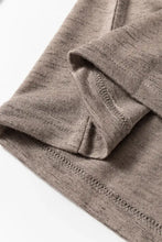 Color Block Tunic with Floral Bell Sleeves Woman T Shirts