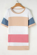 Color Blocked Oversized Tunic T Shirt for Women Woman T Shirts