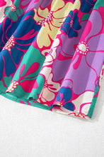 Colorful Floral Print Cotton Maxi Sundress Maxi Dresses