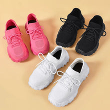 Colorful Knit Sneakers for Women Set of Three Pairs