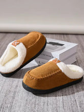 Contrast Round Toe Flat Slippers Woman Slippers