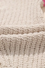 Contrast Tied Open Front Cardigan Woman Outerwear