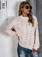 Womens Long Sleeve Knit Sweater Pullover Basic Style