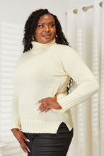 Cream Turtleneck Sweater for Women Pair with Your Favorite Jeans Size