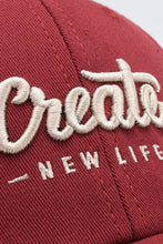 CREATE NEW LIFE Adjustable Cotton Baseball Cap Hats