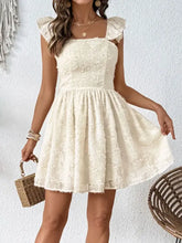 Cutout Cap Sleeve Mini Cami Dress Casual Dresses