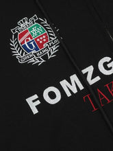 Men's Plaid Sleeve Patchwork Letter Zip-Up Hoodie Mens Tops