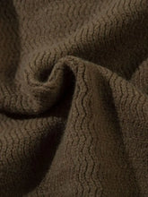 Men's Casual Hooded Zip-Up Knit Cardigan Cardigans